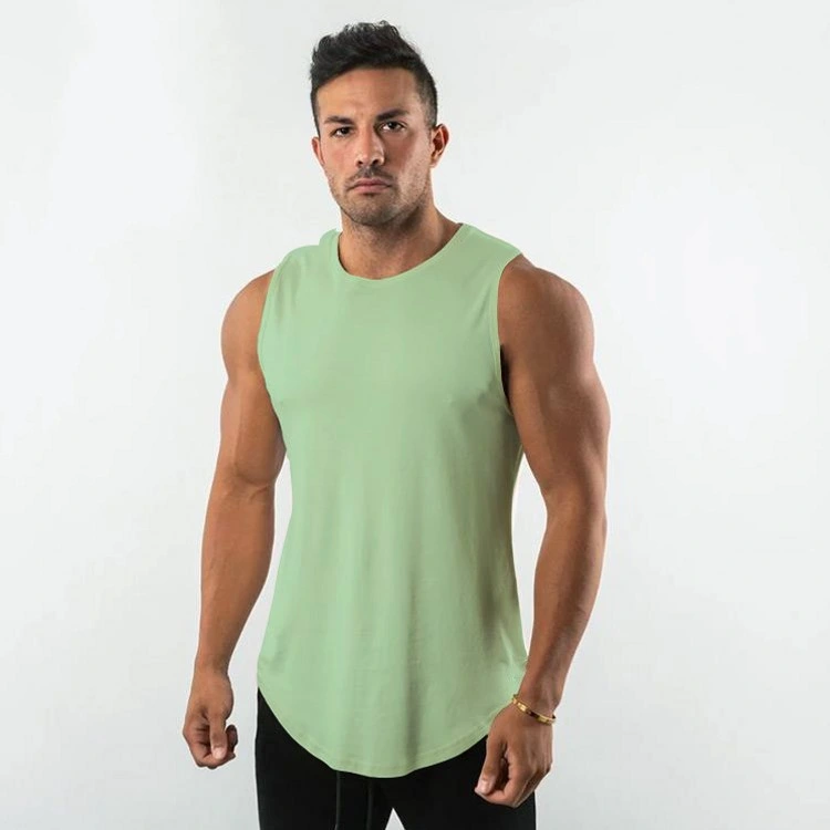 Good Quality Men Slimming Fit Fitness Tank Top Quick Dry Men′s Tank Tops