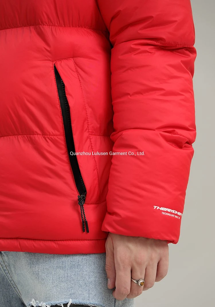 Windproof Nylon Outdoor Winter Bubble Coat Mens Puffer Down Jackets