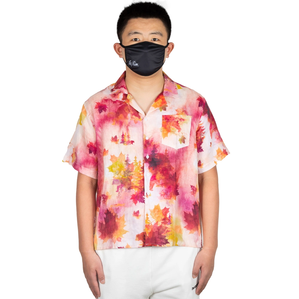 New Summer Men′s Hawaiian Beach Vacation Printed Aloha Shorts Shirt Blouse Short Printed Hawaiian Shirts